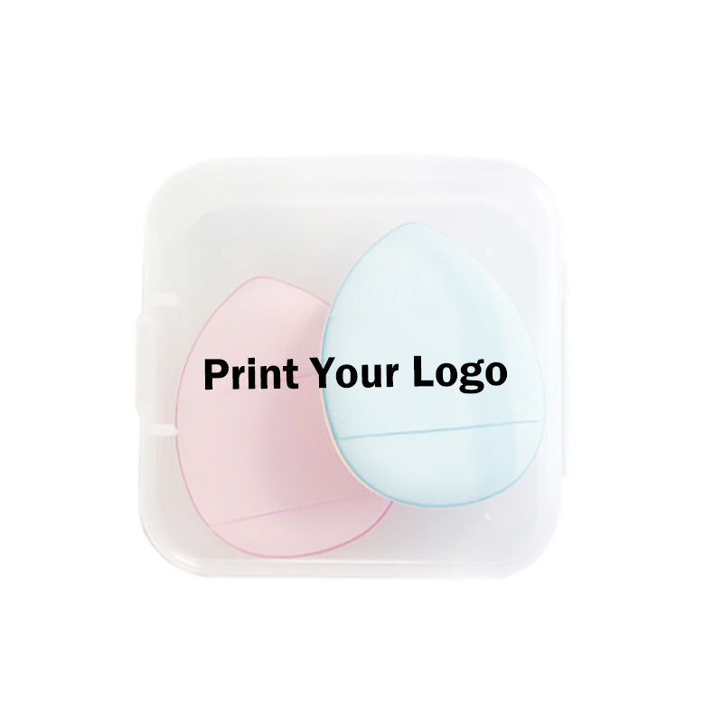 2 pcs small powder puff makeup sponge air cushion cream finger puff