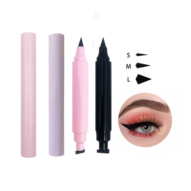 22 color liquid eyeliner eye stamp long lasting waterproof purple tube