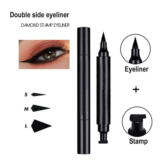 22 color liquid eyeliner eye stamp long lasting waterproof black tube