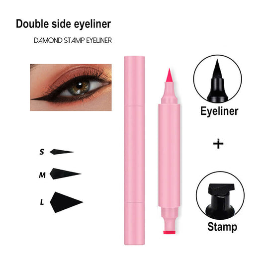 22 color liquid eyeliner eye stamp waterproof long lasting pink tube