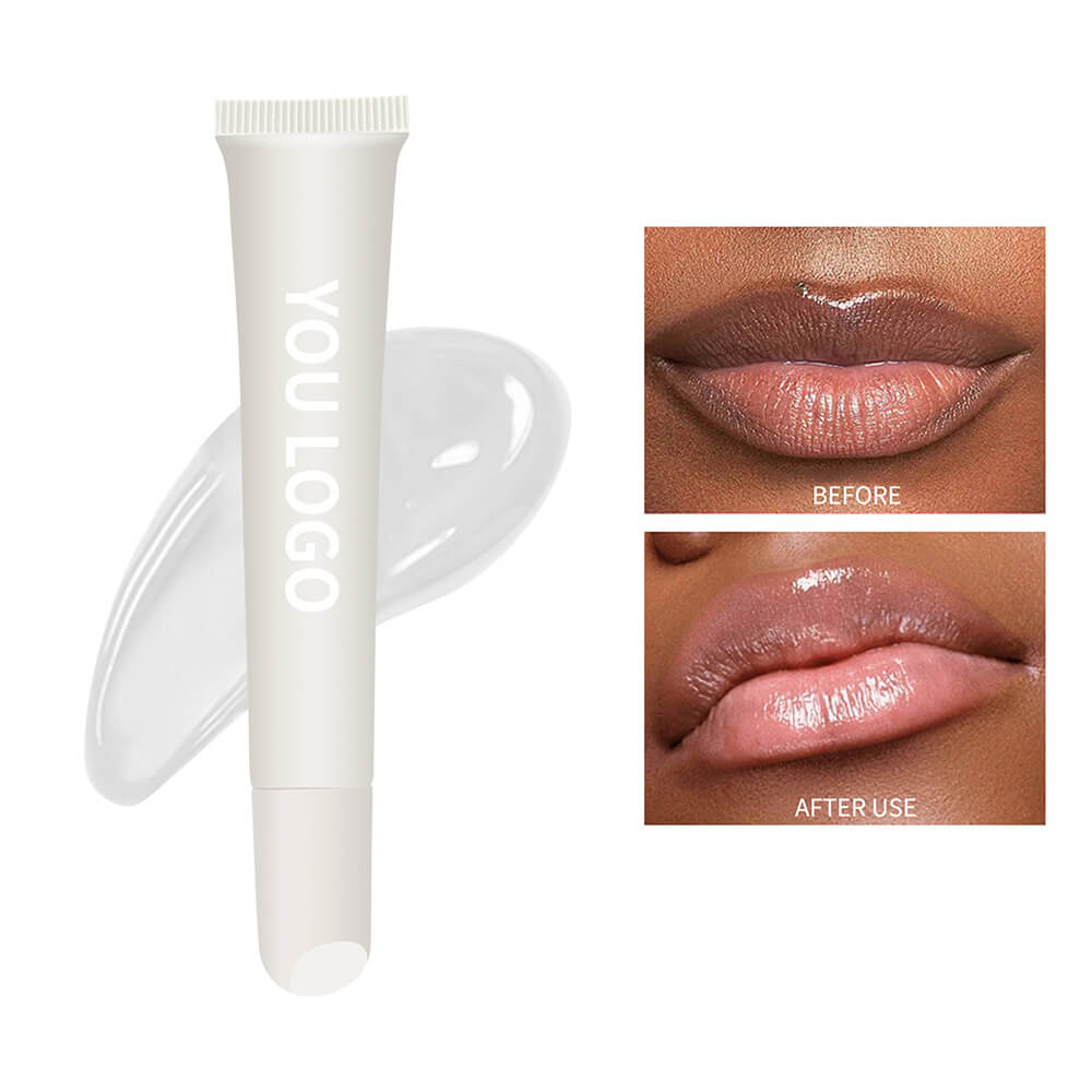 5 color polypeptide lip gloss moisturizing nourishing squeeze lip oil vegan