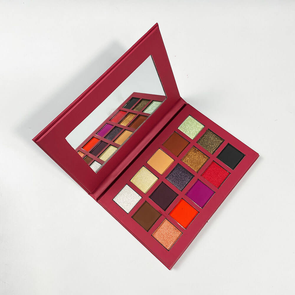15 color eyeshadow palette waterproof high pigmented vegan