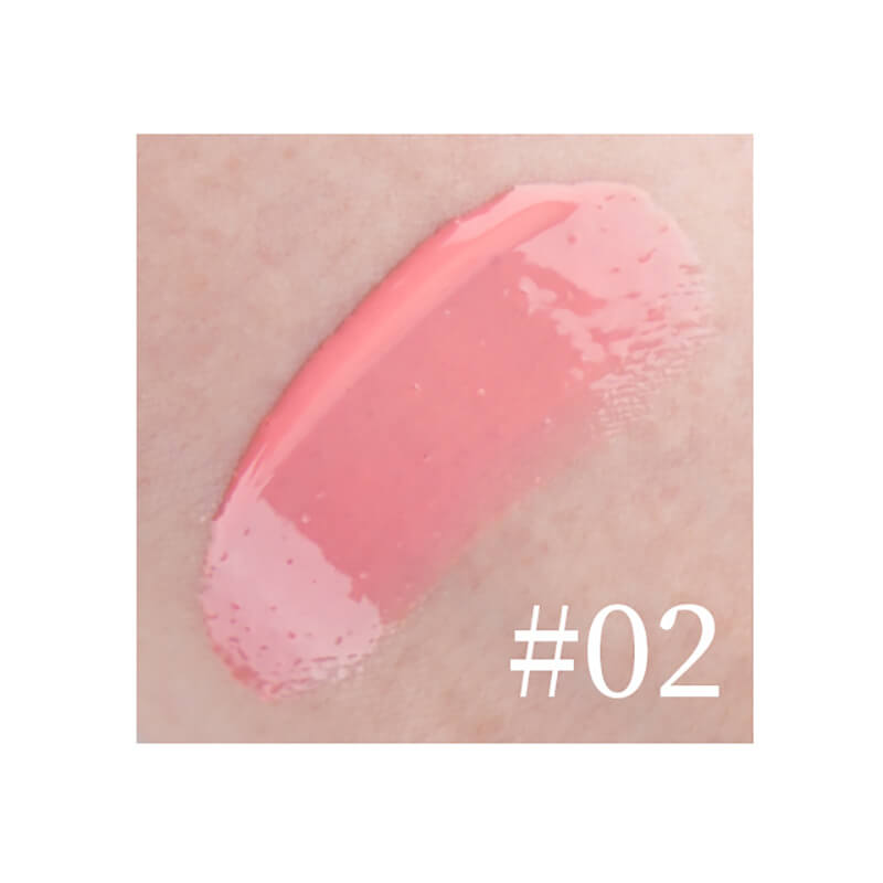 22 color lip gloss lip glaze non-stick high pigmented square tube