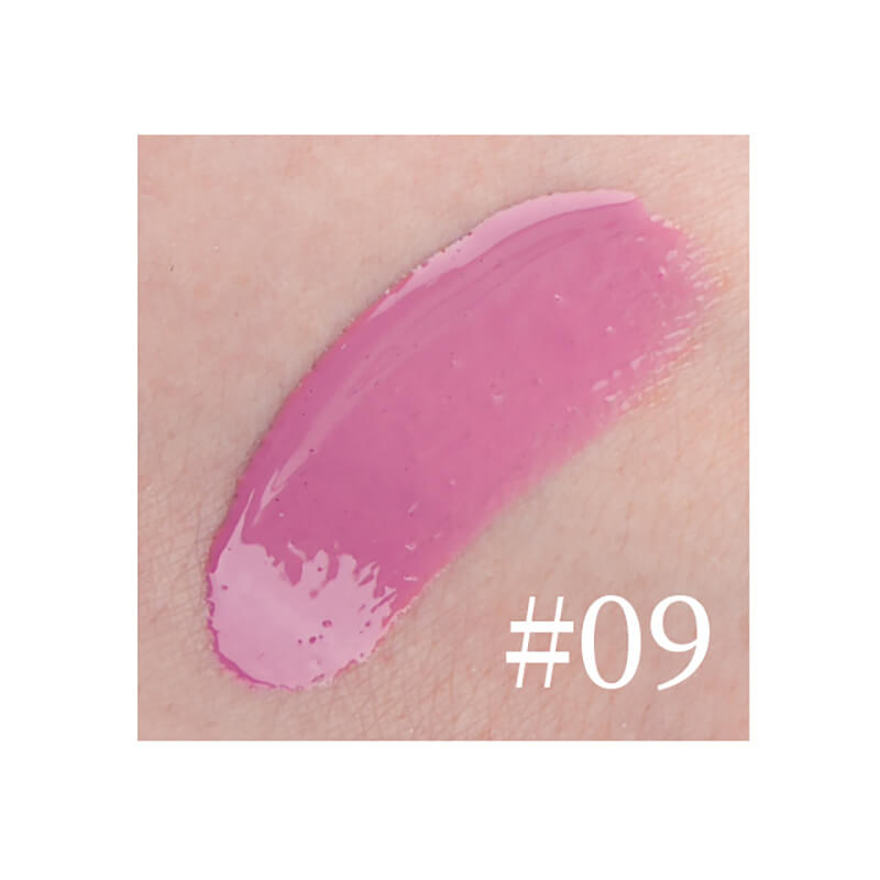22 color lip gloss lip glaze non-stick high pigmented square tube