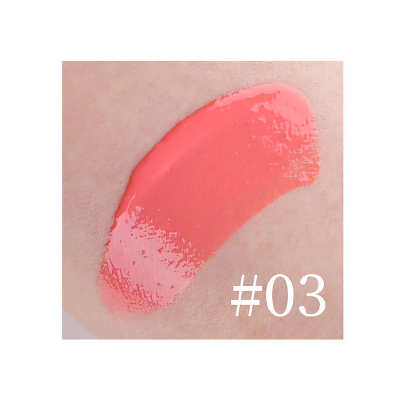22 color lip gloss lip glaze non-stick high pigmented square tube