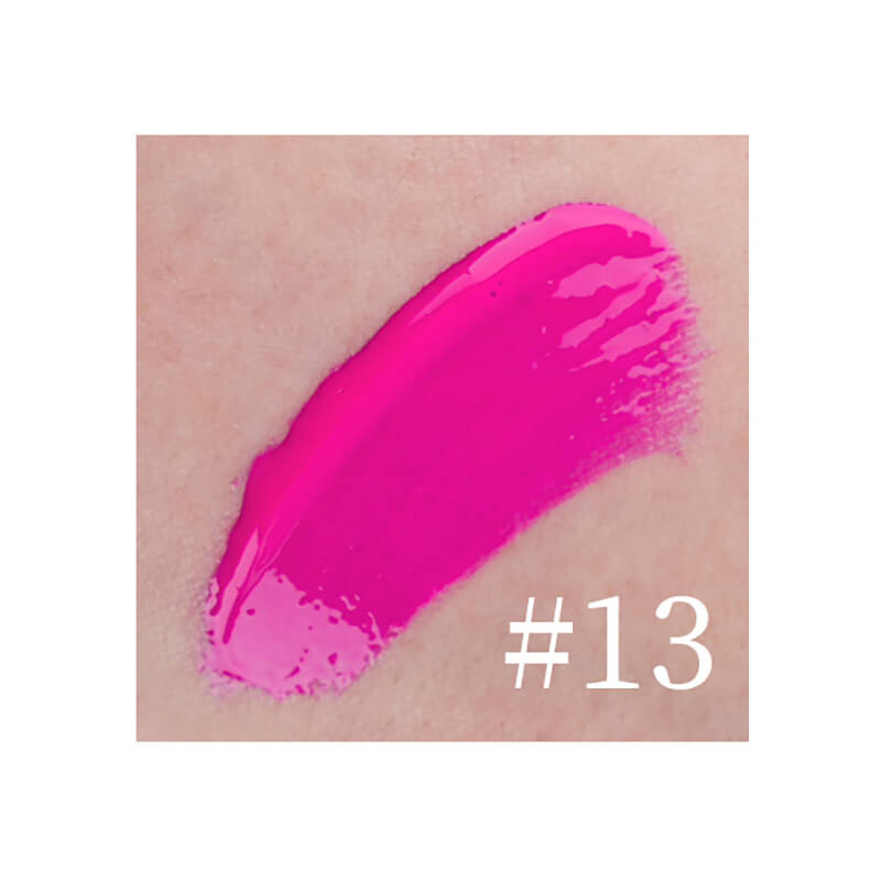 22 color lip gloss lip glaze non-stick high pigmented square tube