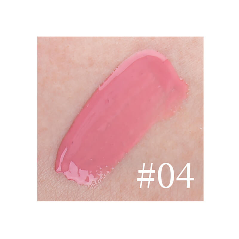22 color lip gloss lip glaze non-stick high pigmented square tube