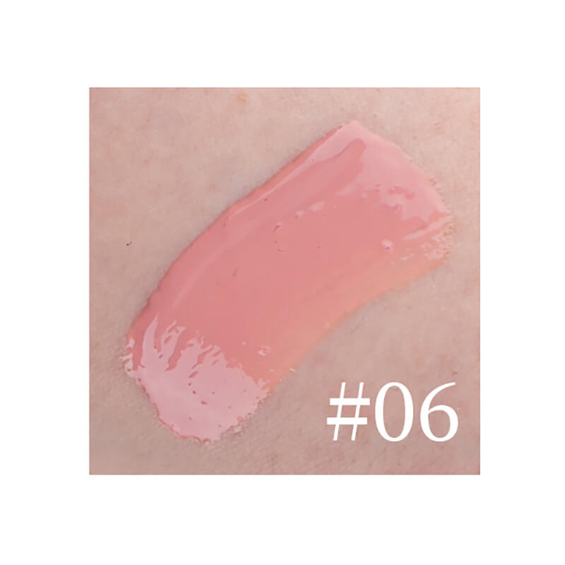 22 color lip gloss lip glaze non-stick high pigmented square tube