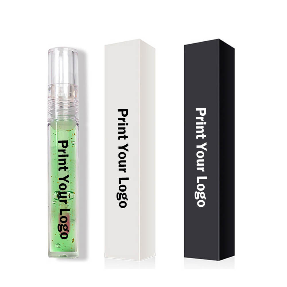 6 color lip oil 24k gold foil repair temperature color change