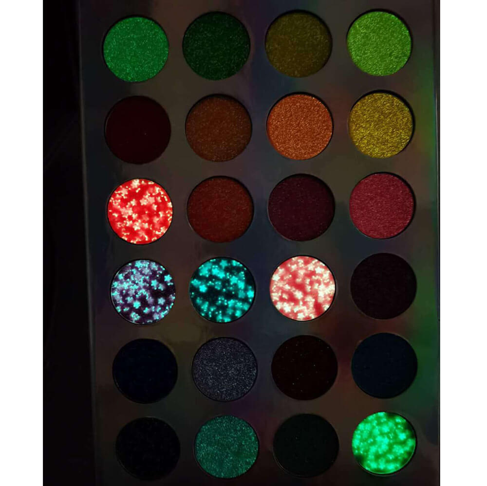 24 color eyeshadow palette light luminous waterproof no logo
