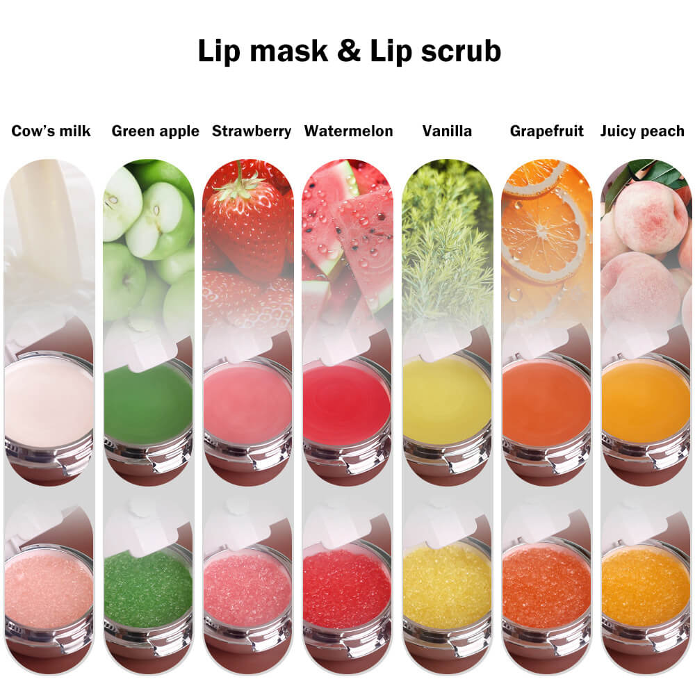 7 color lip mask lip balm air cushion protective hydrating