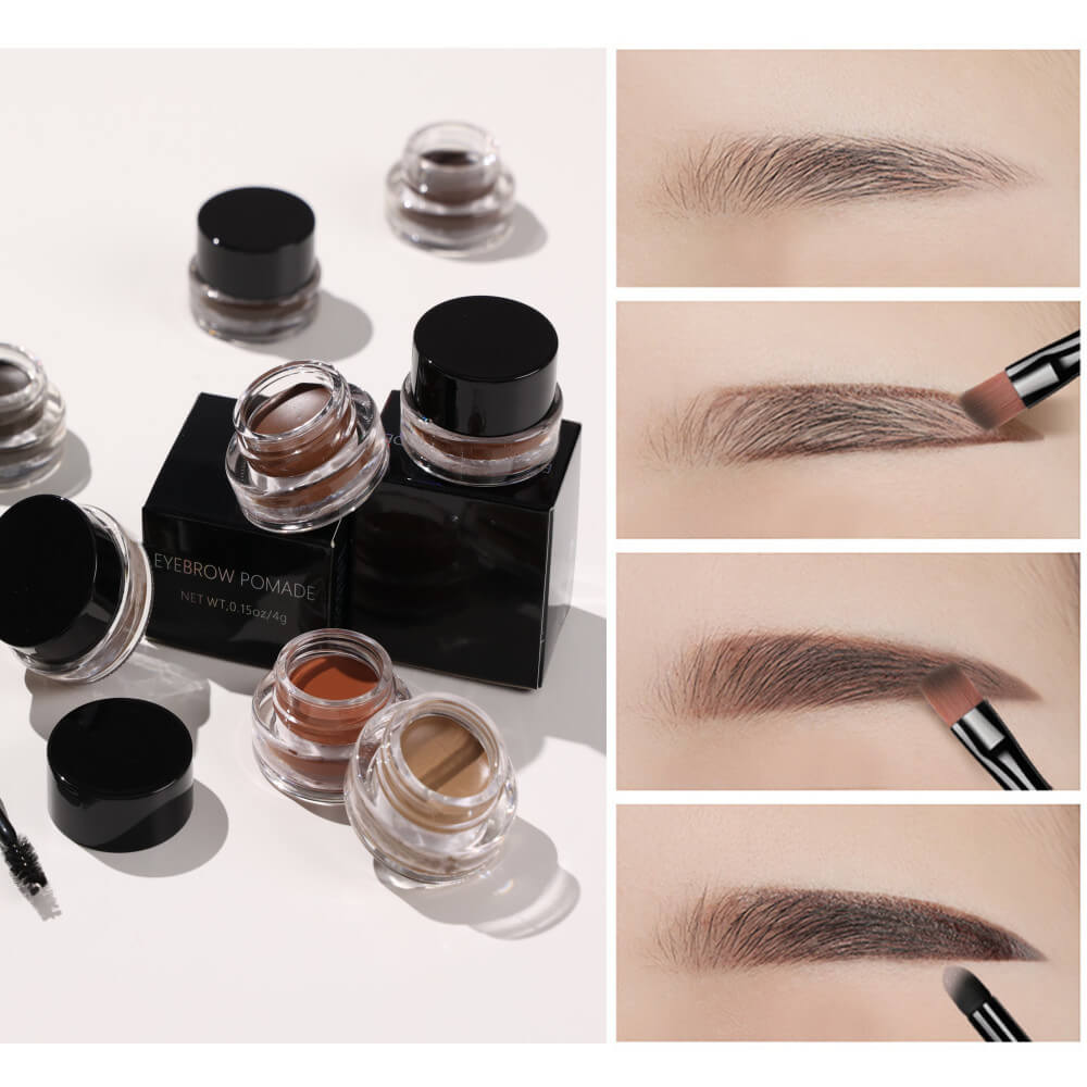 Gel para cejas de 10 colores a prueba de agua pigmentado