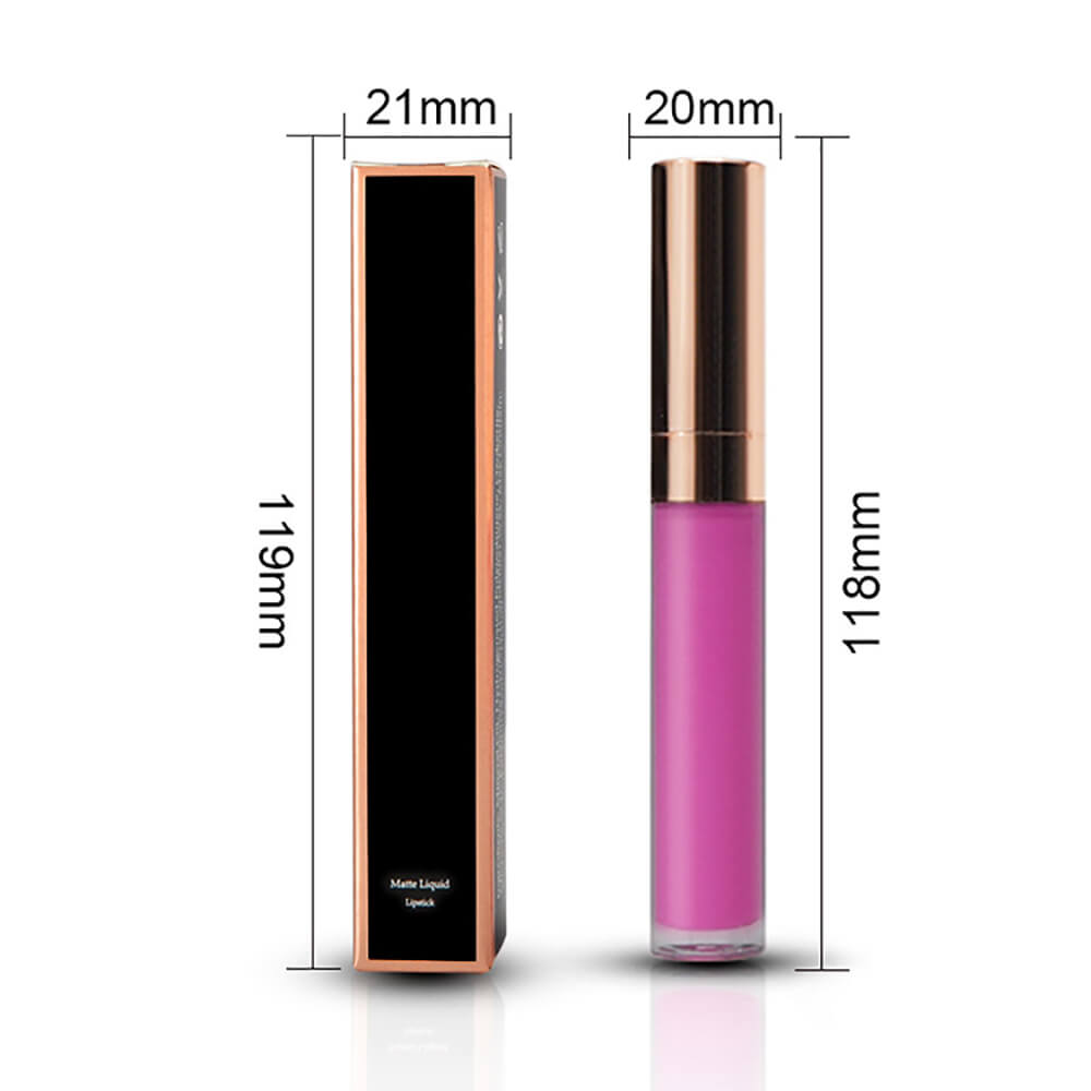 40 color liquid lipstick matte non-stick long lasting (color 01-20)