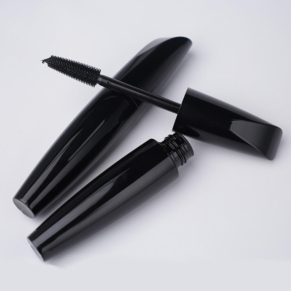 4D black mascara fiber stretch thick volume non-smudge curly