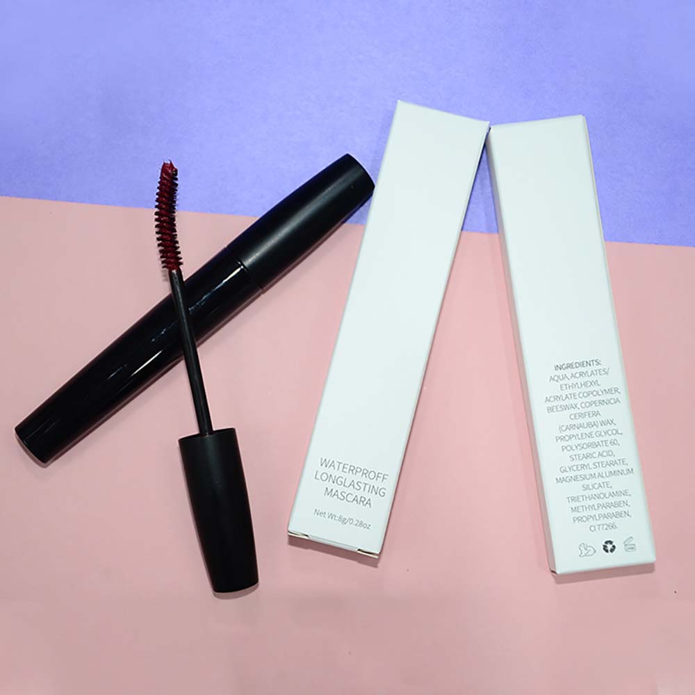 6 color mascara 3D curl full volume lengthening waterproof private label