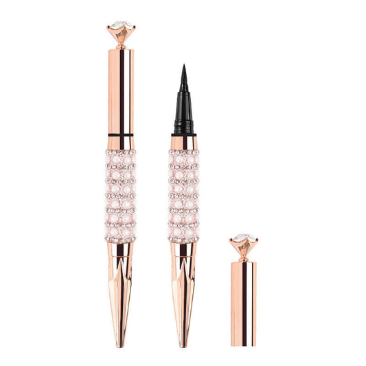 Black liquid eyeliner diamond eye line quick-dry waterproof