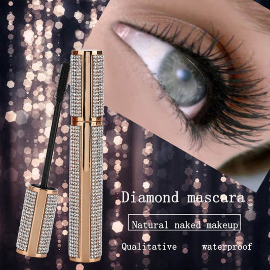 4D mascara full volume waterproof fiber lengthen long lasting diamond tube