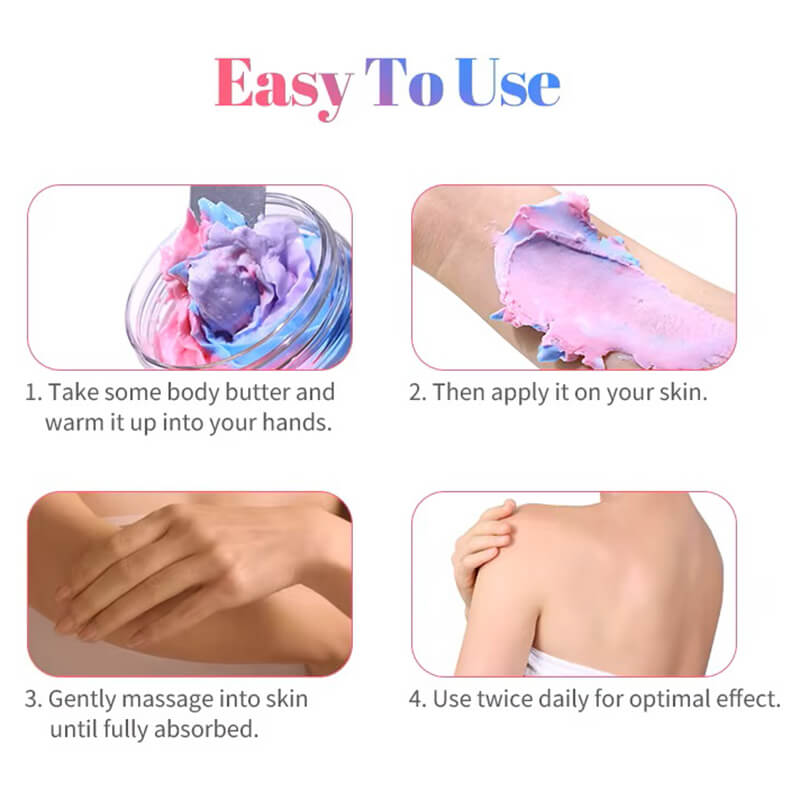 Whipped body butter body lotion body cream moisturizing hydrating