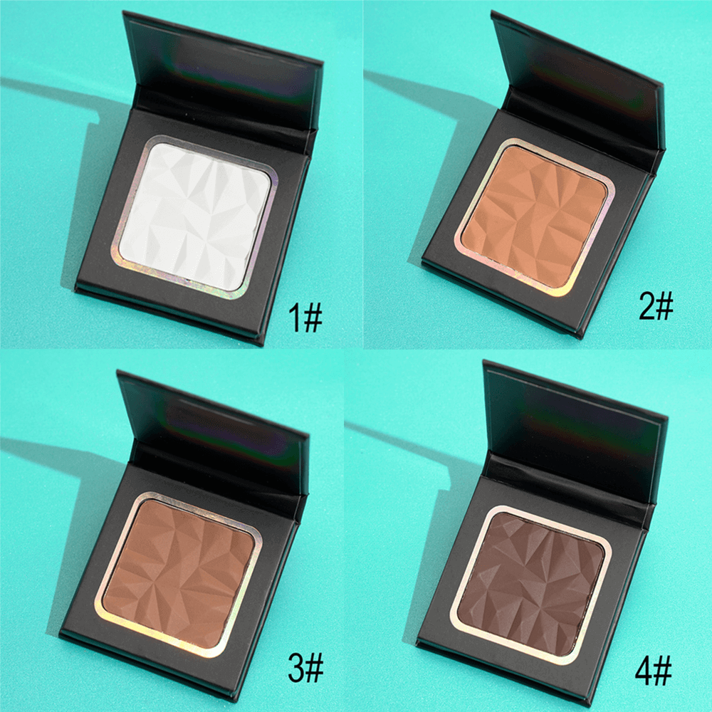 4 color contour powder matte shape high pigmented