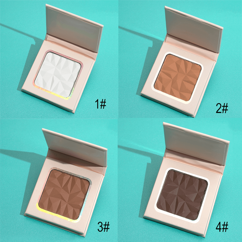 4 color contour powder matte shape high pigmented