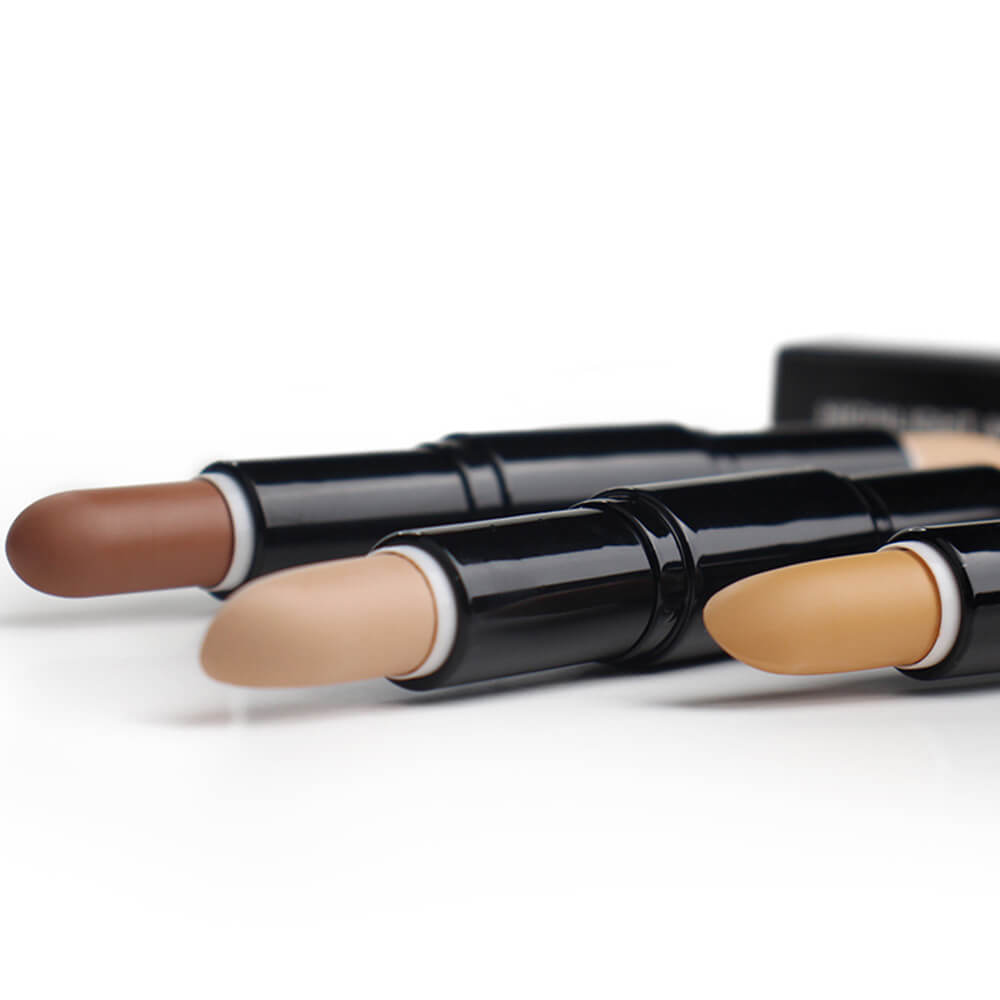3 color contour stick double-head cream face shape long lating
