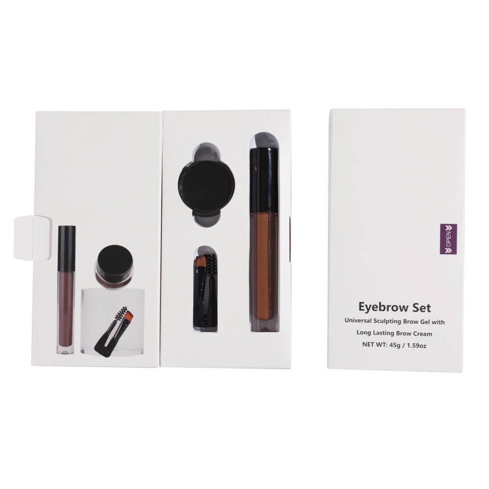 5 color eyebrow kit eyebrow gel brow cream sculpting long lasting