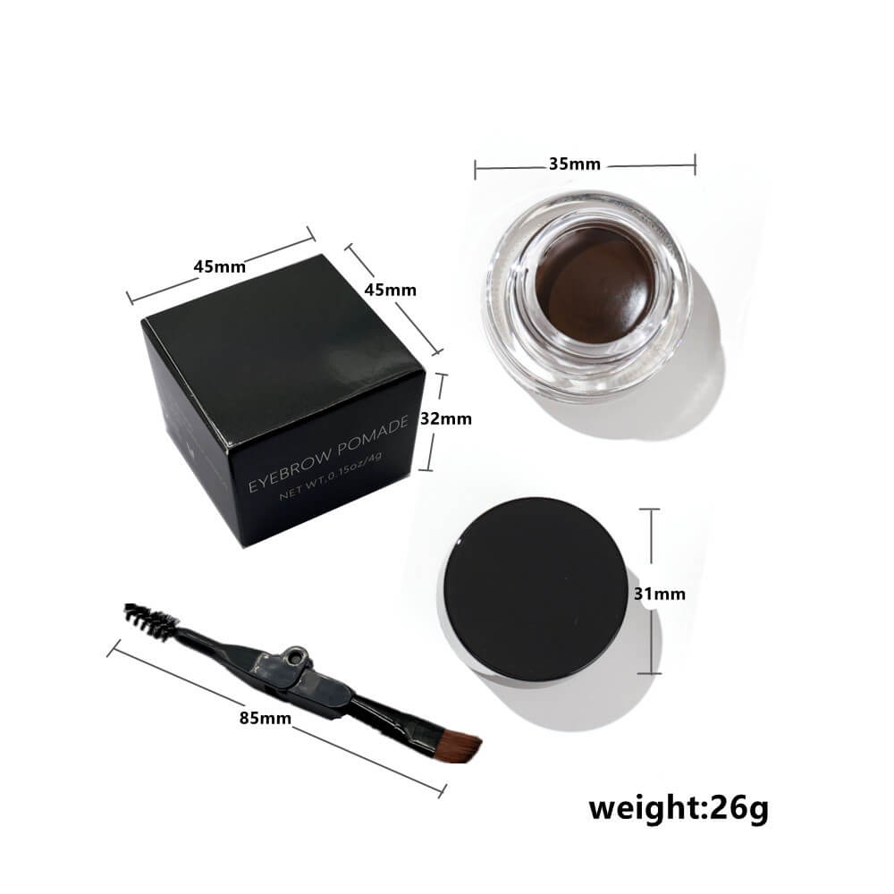Gel para cejas de 10 colores a prueba de agua pigmentado
