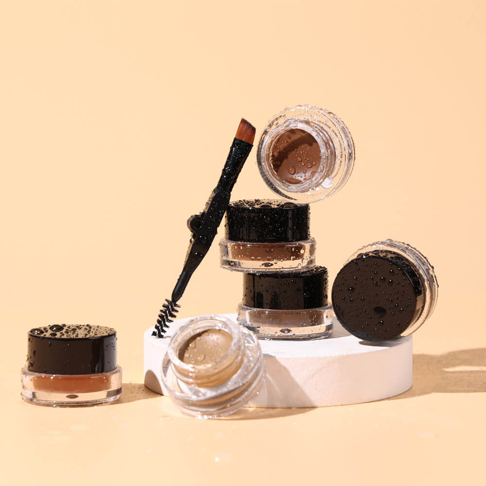 Gel para cejas de 10 colores a prueba de agua pigmentado