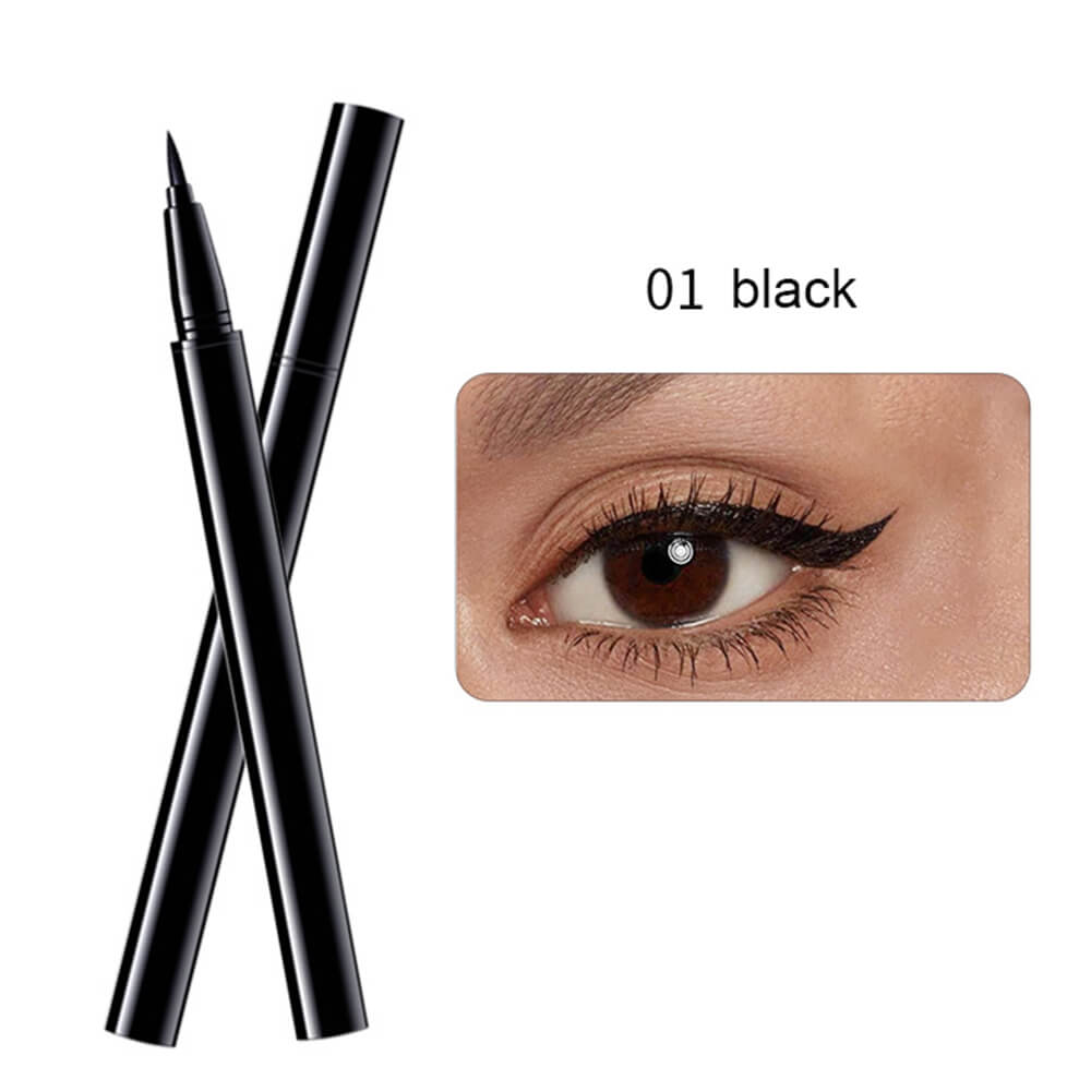 2 color liquid eyeliner magnetic black eye line waterproof