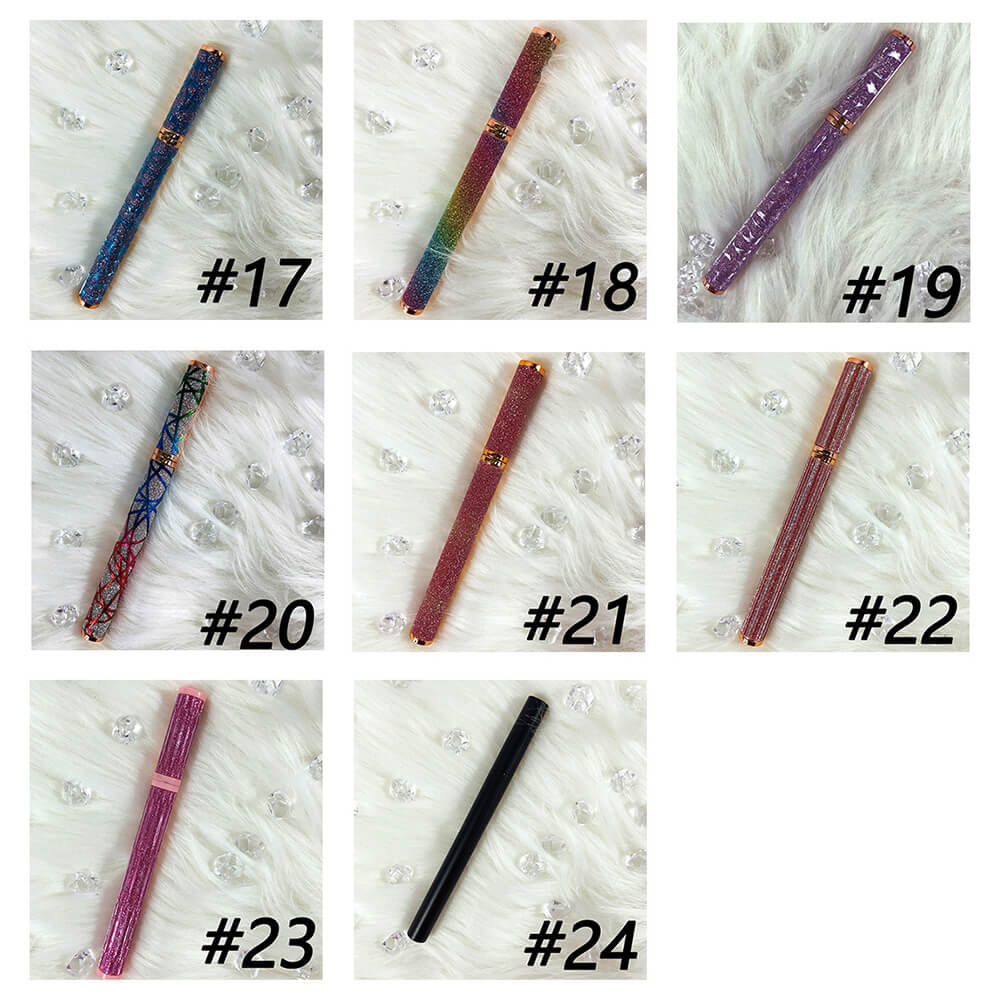 42 style liquid eyeliner self-adhesive eyelash glue pen waterproof