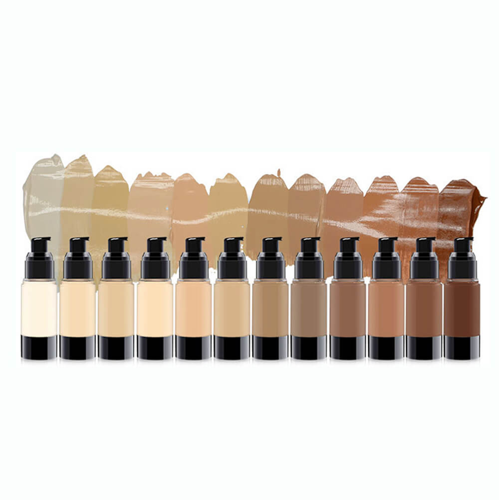 25 color full coverage foundation matte waterproof vegan