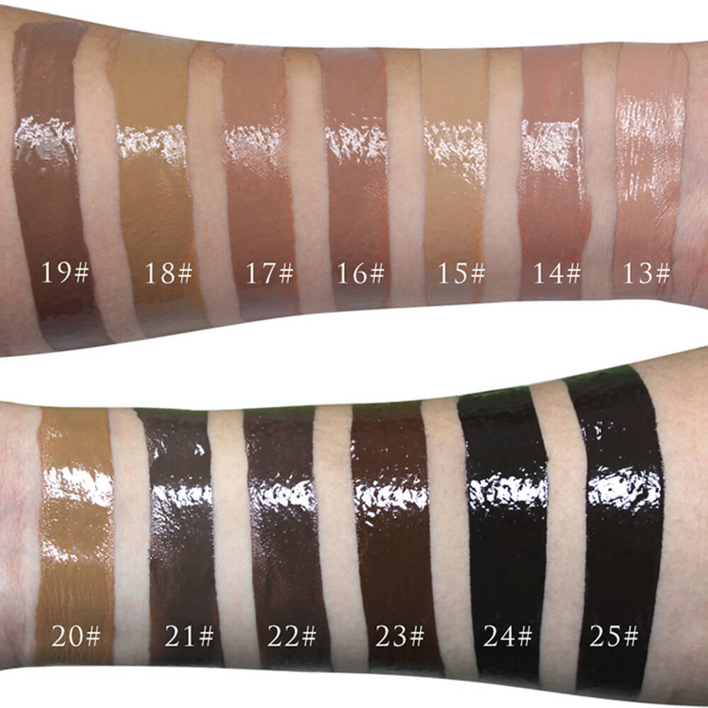 25 color full coverage foundation matte waterproof vegan