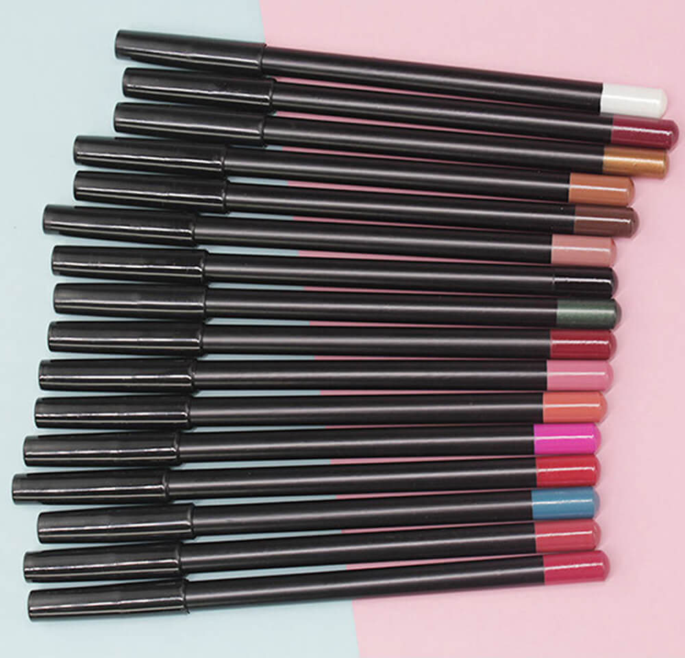 25 color lip liner matte lip color pencil black high pigmented