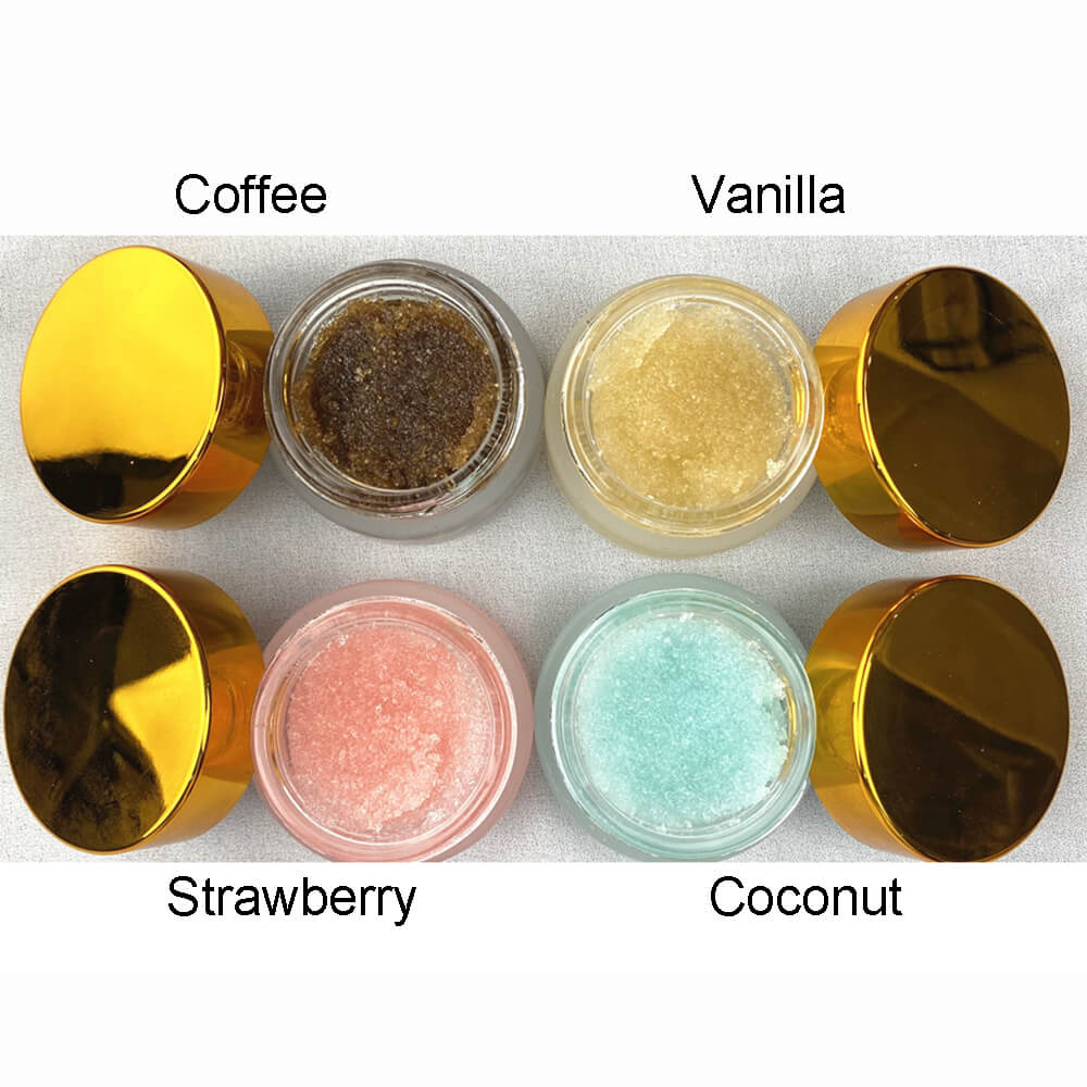 4 color lip scrub exfoliateng nourishing moisturizing lip care
