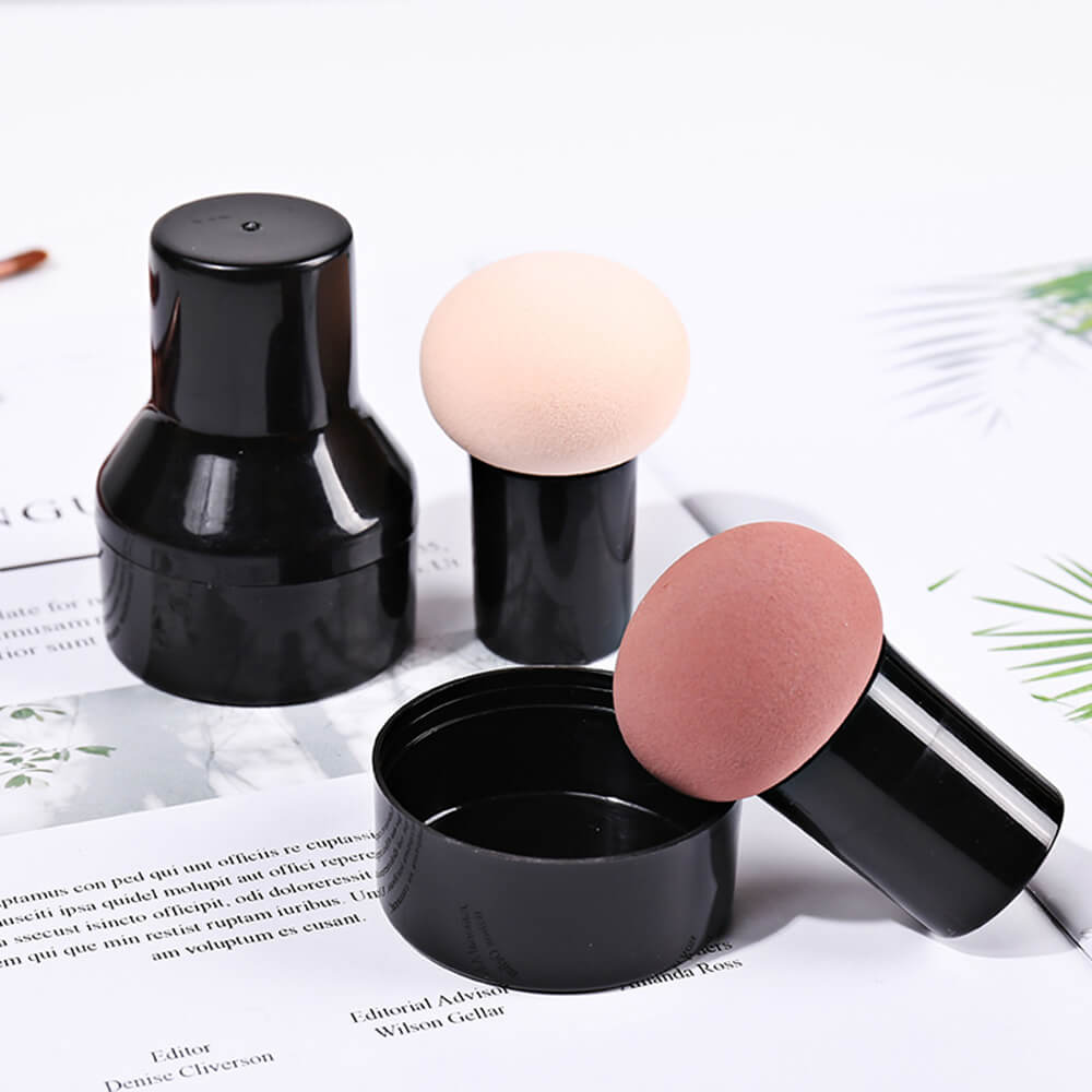 8 color makeup sponge beauty blender mushroom puff