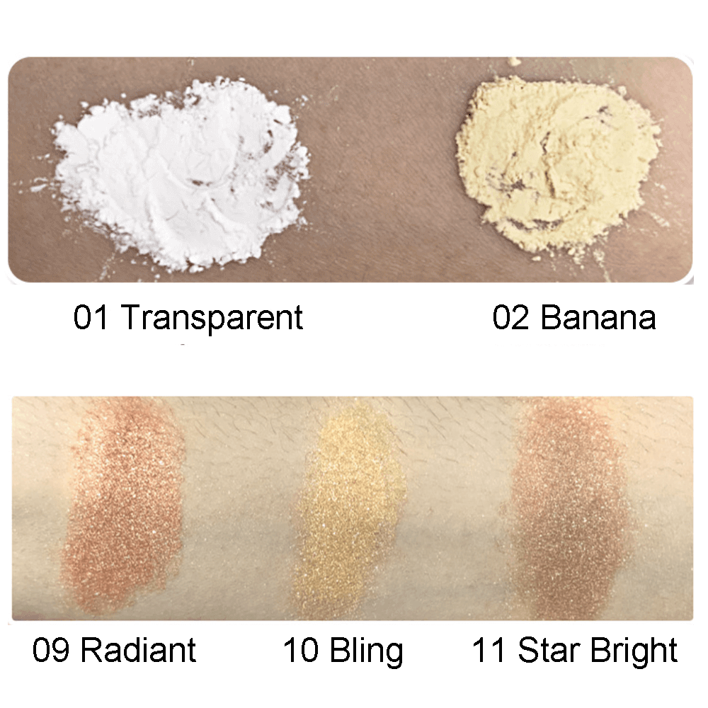 11 color setting powder loose finished powder oil control