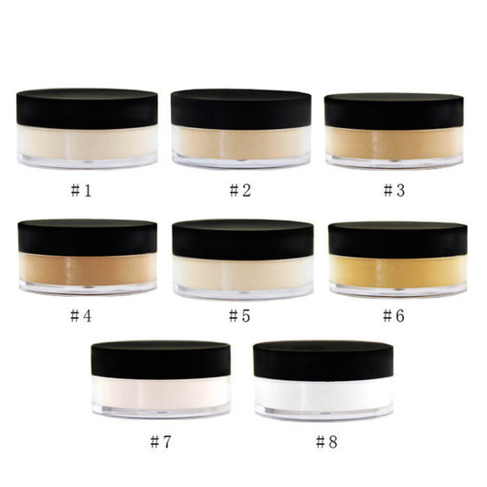 Control de aceite de polvo suelto de ajuste de 8 colores