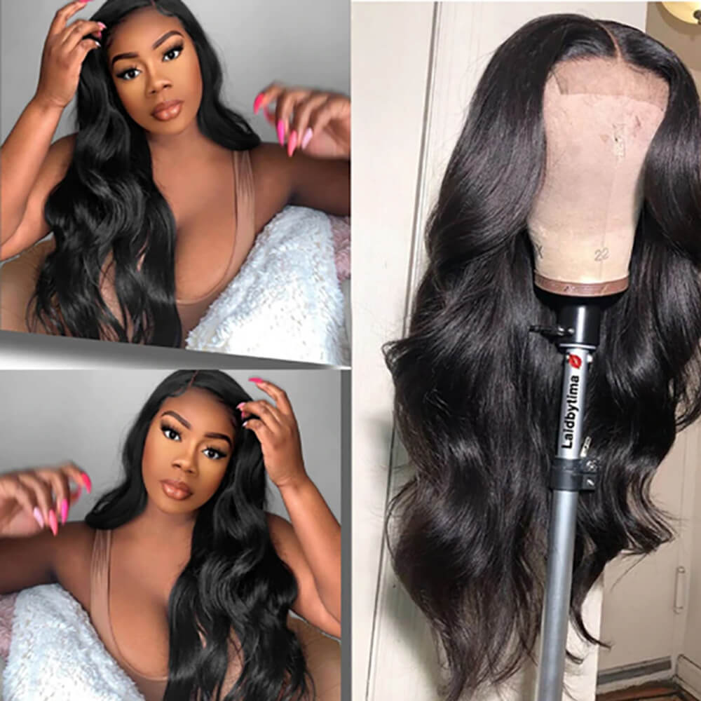 5 color wigs long curly hair daily big wave lady natural