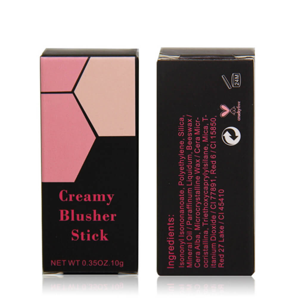 3 color blush stick cream blusher high pigmented waterproof