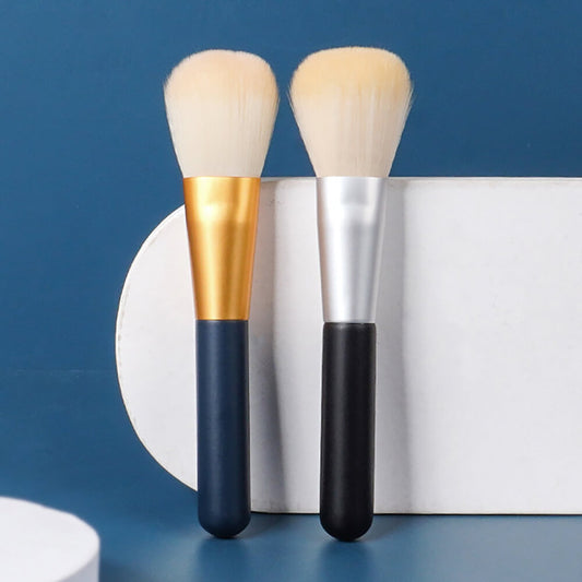 2 color brush blush setting powder highlighter eyeshadow brushes