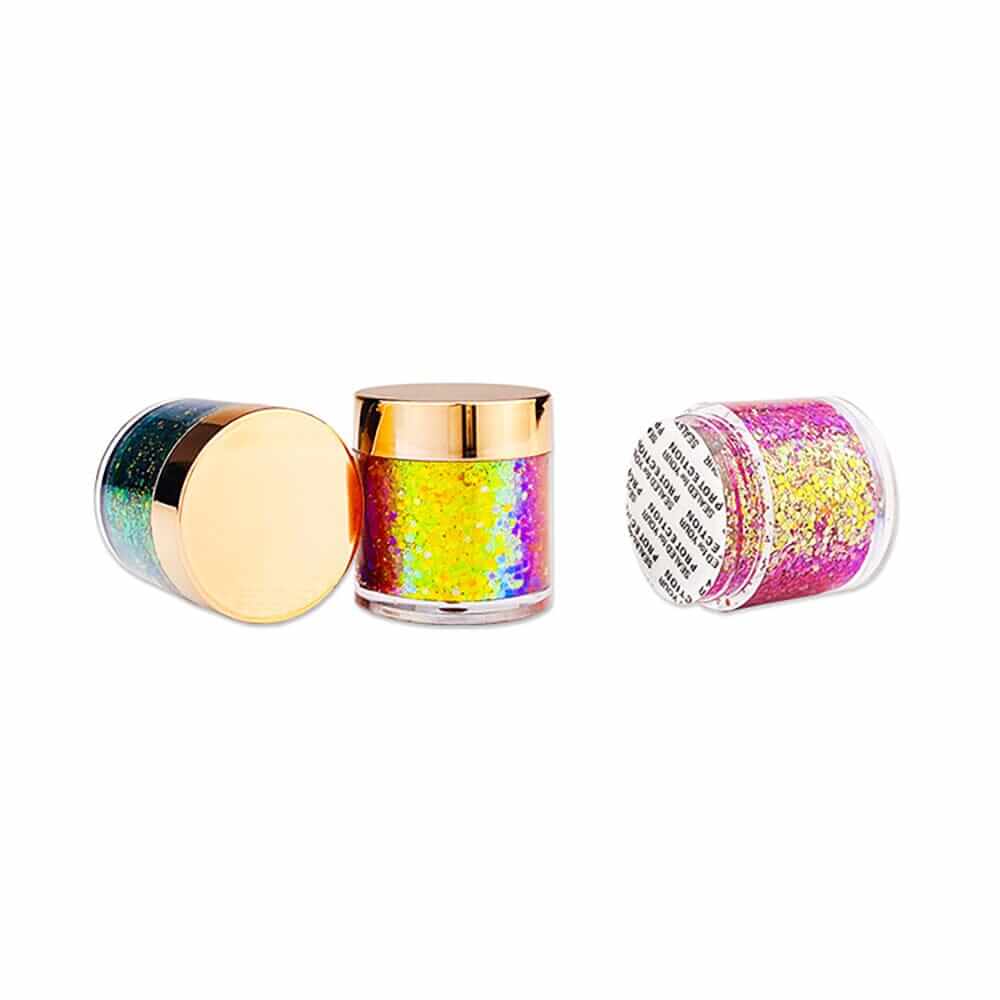 28 color eyeshadow gel eye shadow powder chameleon glitter