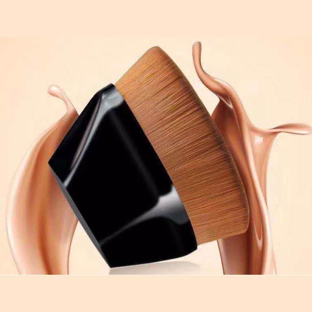 2 color No.55 foundation powder brush soft portable
