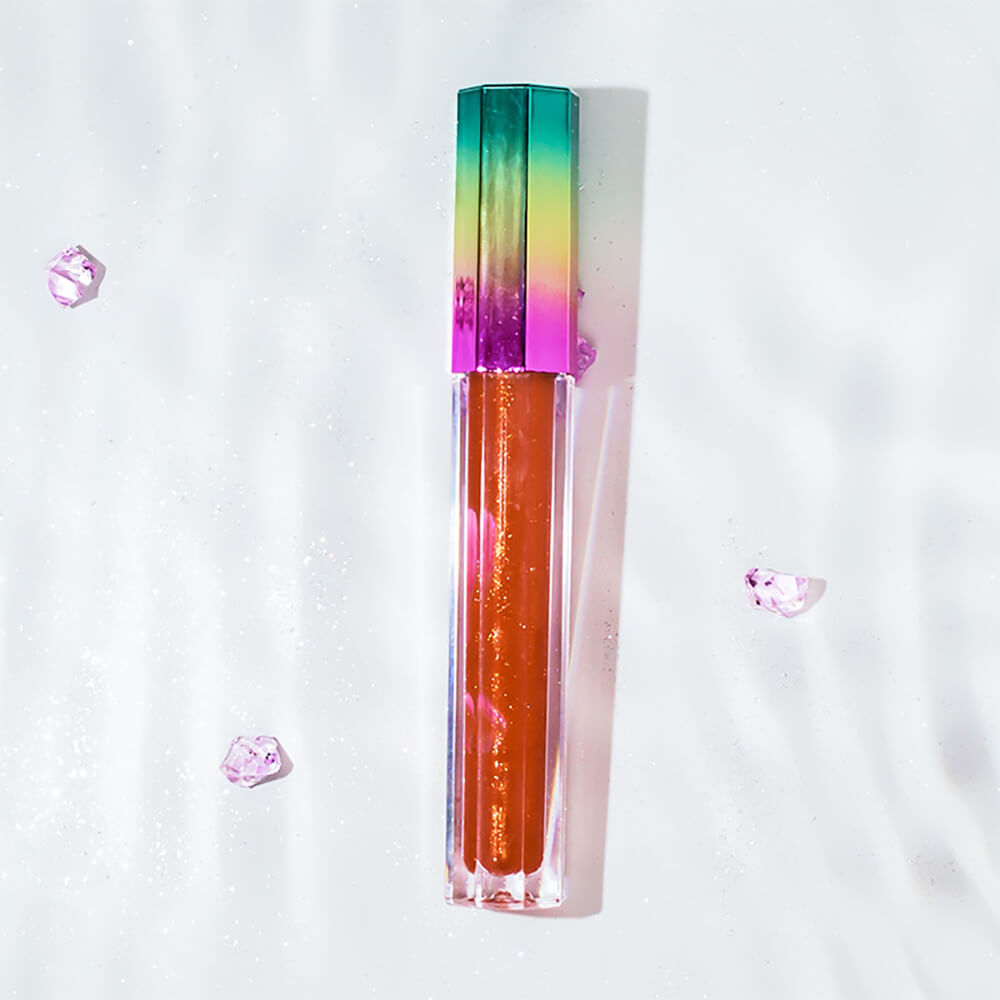 26 color lip gloss mermaid glitter shinny high pigmented private label