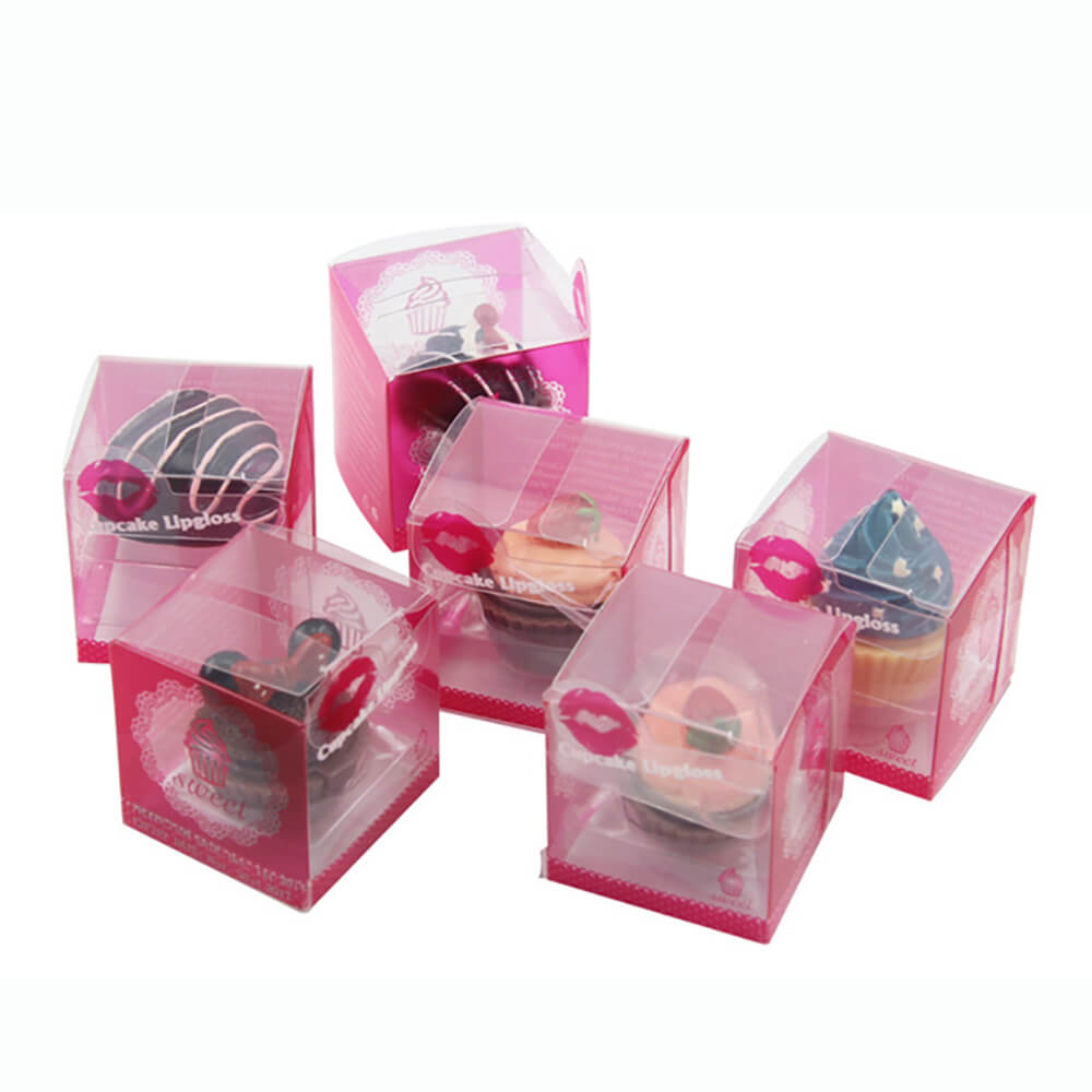 6 color lip gloss moisturizing high pigmented girl cupcake