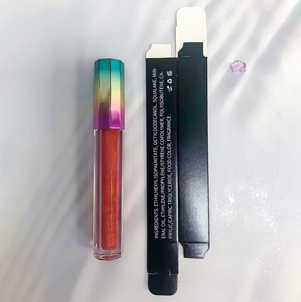 26 color lip gloss mermaid glitter shinny high pigmented private label