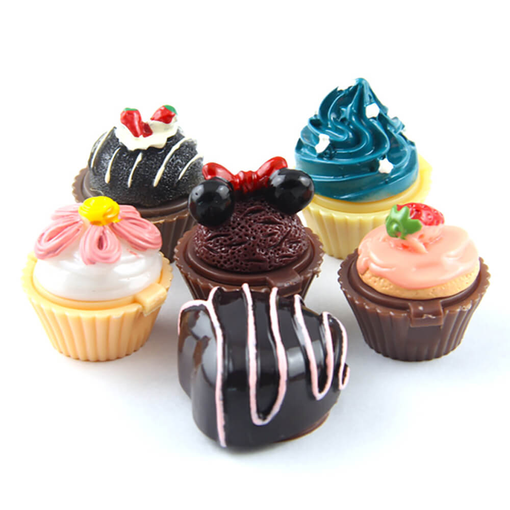 6 color lip gloss moisturizing high pigmented girl cupcake