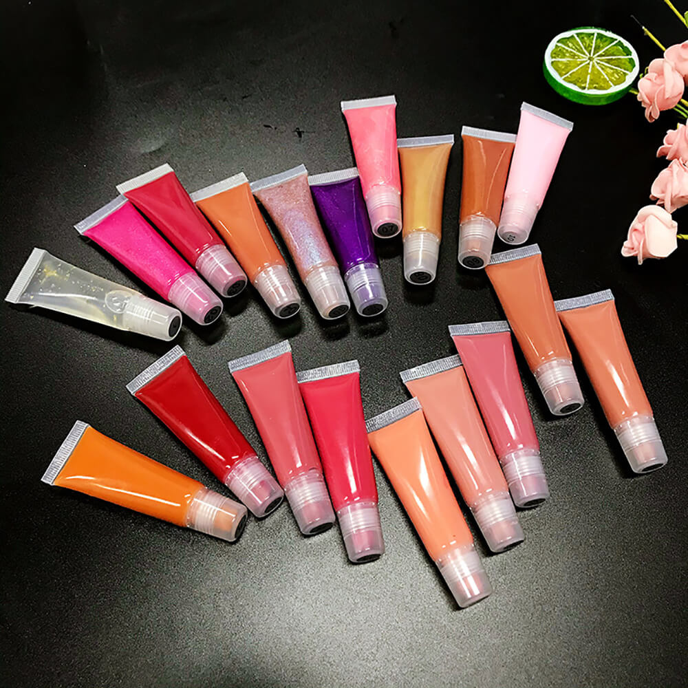 19 color jelly lip gloss nude lip plumping long lasting