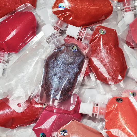 65 couleurs à faire soi-même, base de gloss à lèvres 50 ml, hydratante et finie