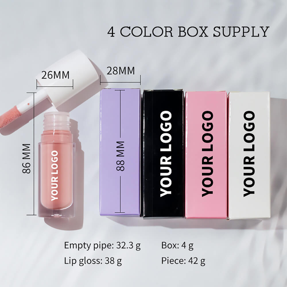 39 color lip gloss nude lip tint high pigmented waterproof vegan private label