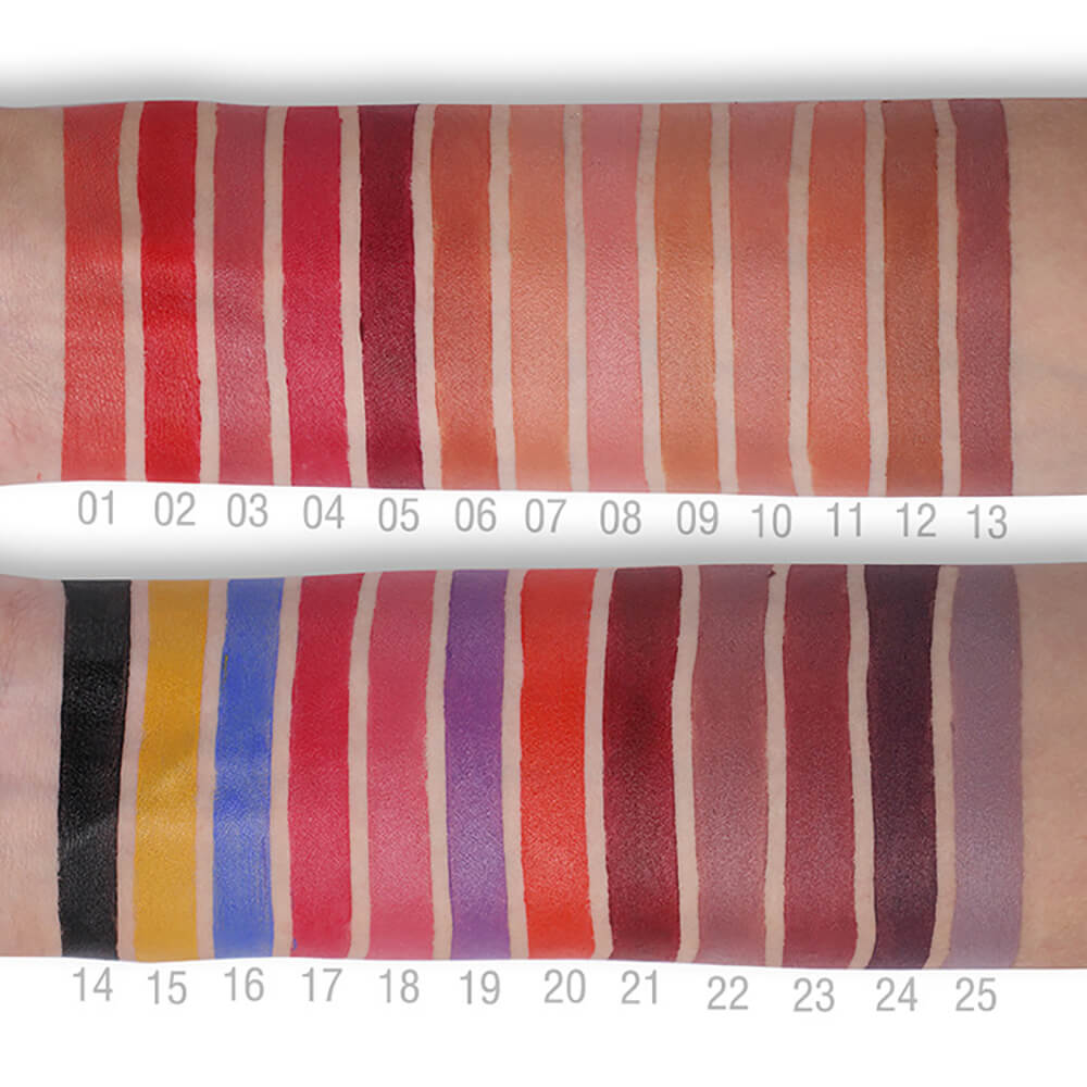 25 color matte lipstick moisturizing long lasting magnetic tube